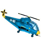 Мини-фигура Вертолет синий 14''/36 см