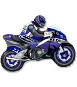 Мини-фигура Мотоцикл синий 14''/36 см