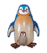 1206-0278 Мини Фигура Пингвин синий